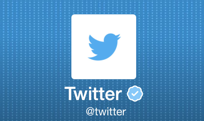 Twitter image of the bird and account handle