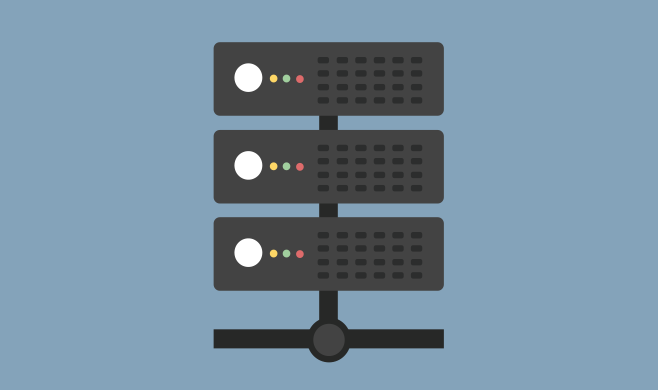 Graphic of servers