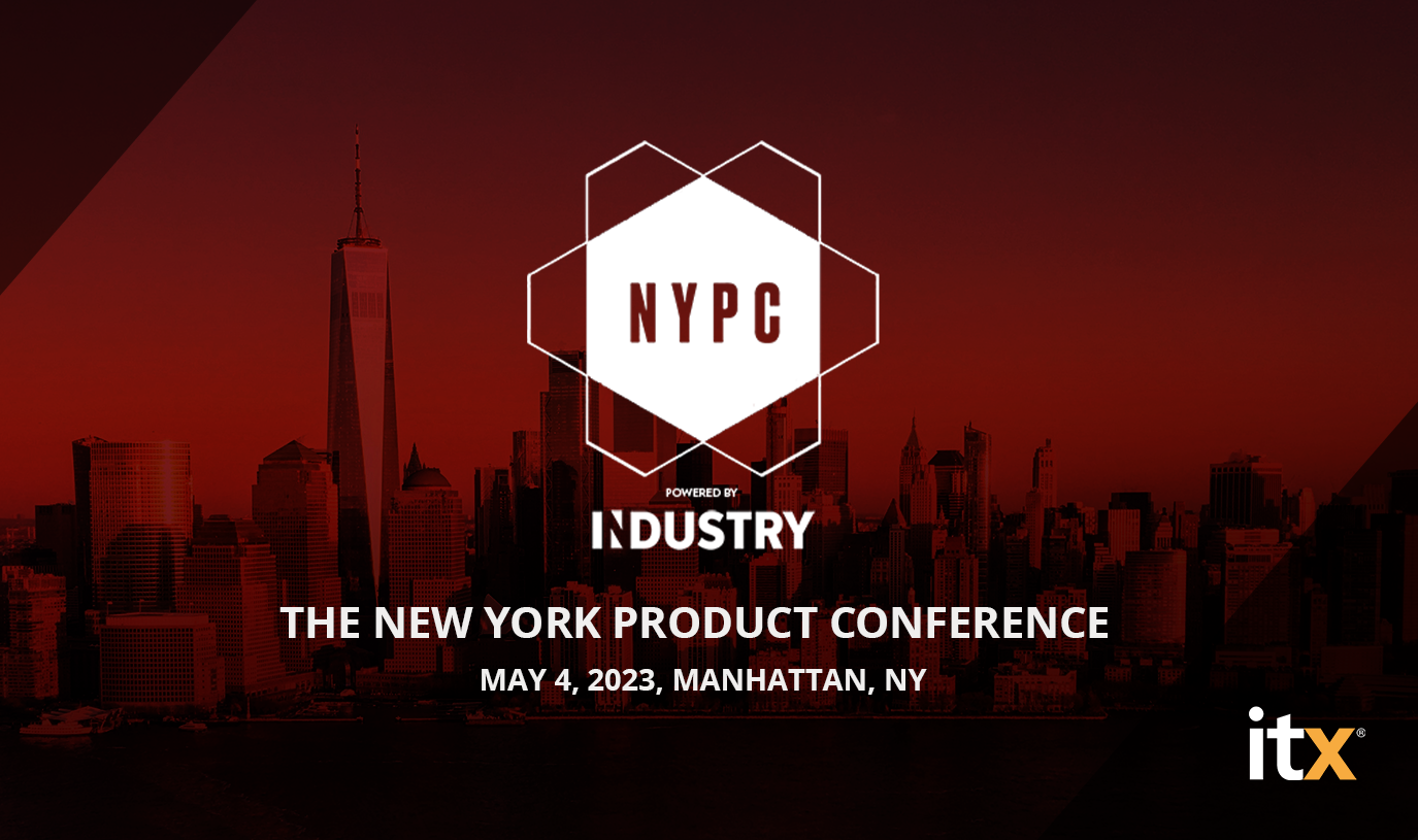 Banner graphic for the The New York Product Conference