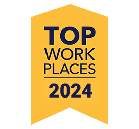 Rochester Top Work Places 2024 Badge